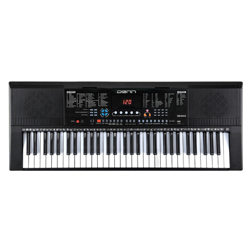 

Синтезатор DENN DEK602, черный, DEK602