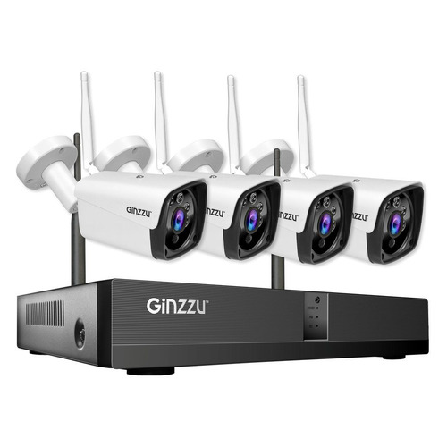 

Комплект видеонаблюдения Ginzzu HK-4401W, HK-4401W