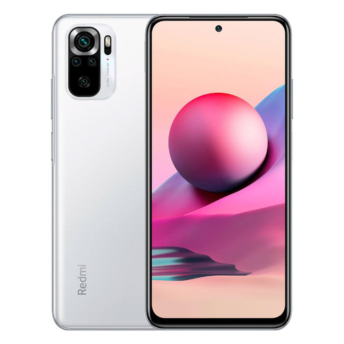 Смартфон Xiaomi Redmi Note 10S 6/128Gb, белая галька