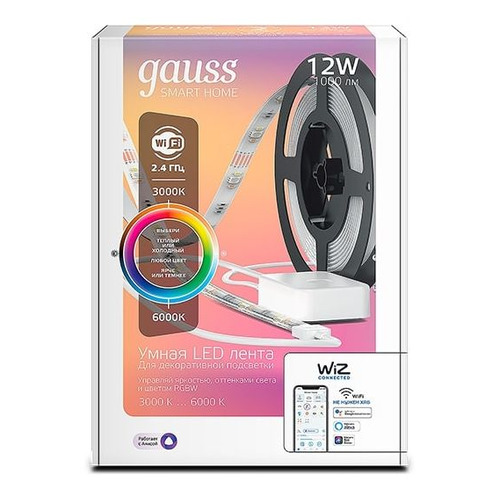 фото Лента светодиодная gauss smart home (5010122)