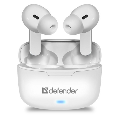 

Гарнитура Defender Twins 903, Bluetooth, вкладыши, белый [63903], Twins 903