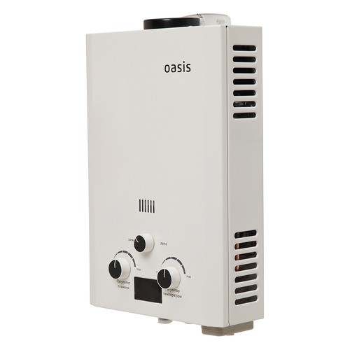 

Водонагреватель проточный OASIS QR-12W, газовый [or - 12w], OR - 12W
