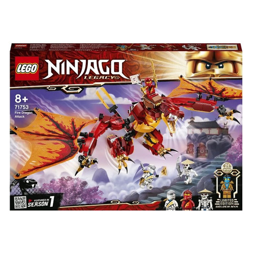 фото Конструктор lego ninjago атака огненного дракона, 71753