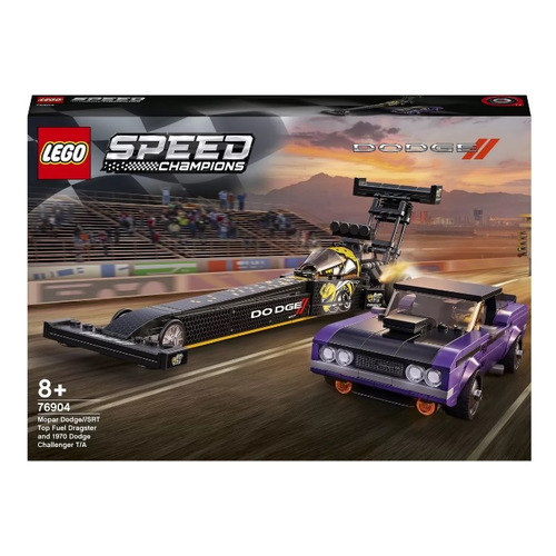 фото Конструктор lego speed champions mopar dodge srt top fuel dragster and 1970 dodge challenger t/a, 76904