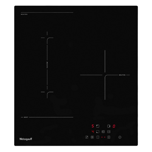фото Индукционная варочная панель weissgauff hi 430 bfz, независимая, черный