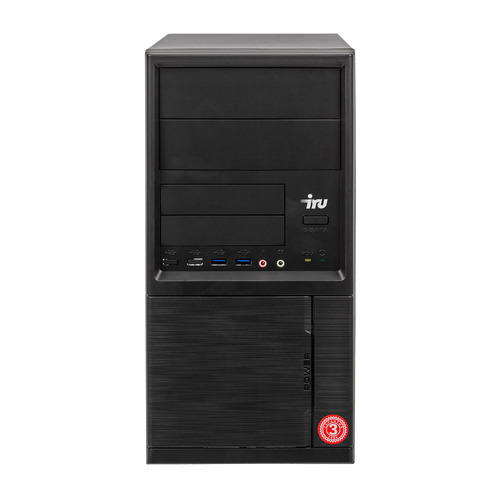 

Компьютер iRU Office 613, Intel Core i3 10100, DDR4 16ГБ, 240ГБ(SSD), Intel UHD Graphics 630, Free DOS, черный, 613