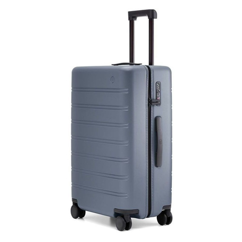 фото Чемодан xiaomi ninetygo manhatton luggage-zipper (105503) 43x61x26см 65.5л. 5.3кг. поликарбонат серы