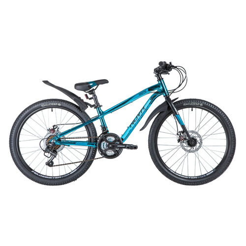 

Велосипед Novatrack Prime 24 горный (подростк.) рам.:13" кол.:24" синий металлик 13.8кг (24AHD.PRIME, Prime 24