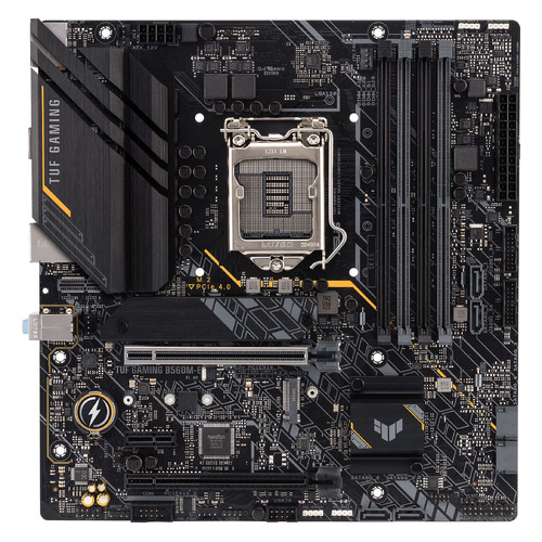 

Материнская плата ASUS TUF GAMING B560M-E, LGA 1200, Intel B560, mATX, Ret, TUF GAMING B560M-E