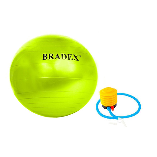 

Фитбол Bradex Фитбол-65 ф.:круглый d=65см зеленый (SF 0720), Фитбол-65