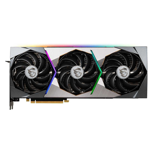 фото Видеокарта msi nvidia geforce rtx 3070ti, rtx 3070 ti suprim x 8g, 8гб, gddr6x, ret