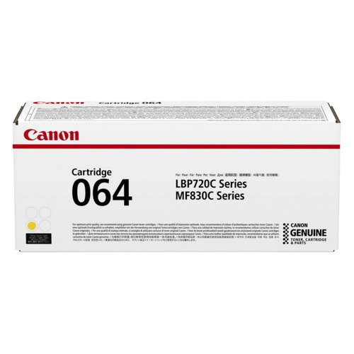 

Картридж Canon CRG 064 Y, желтый / 4931C001, CRG 064 Y