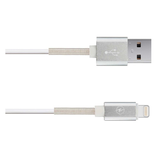 фото Кабель gal 2406sm, lightning (m) - usb (m), 1м, белый