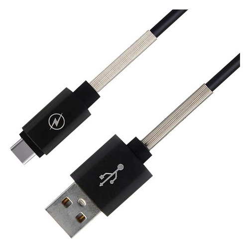 фото Кабель gal 2407bk, usb type-c (m) - usb (m), 1м, черный