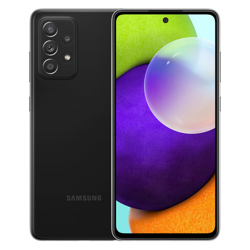 

Смартфон SAMSUNG Galaxy A52 8/256Gb, SM-A525F, черный, SAMSUNG A52