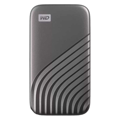 фото Внешний диск ssd wd my passport wdbagf0010bgy-wesn, 1тб, серый