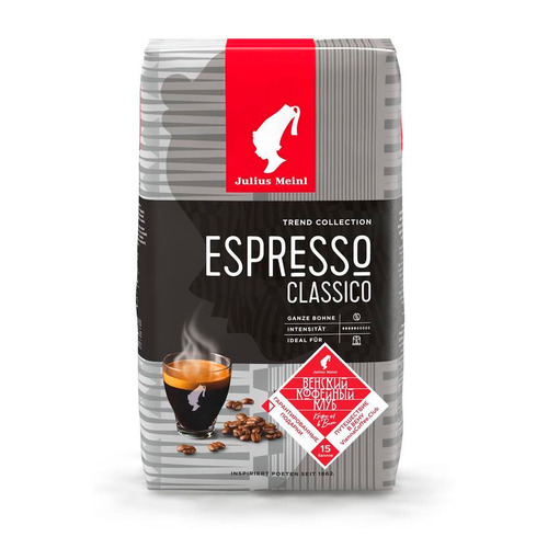 

Кофе зерновой JULIUS MEINL Эспрессо Классико Тренд Коллекция, темная обжарка, 1000 гр [89534], Эспрессо Классико Тренд Коллекция