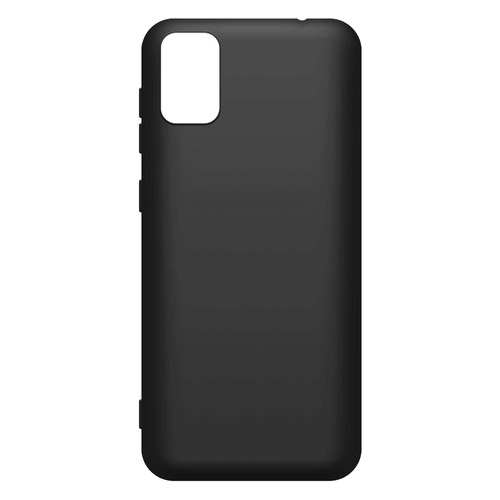 фото Чехол (клип-кейс) borasco silicone case, для zte blade a31, черный (матовый) [40269]