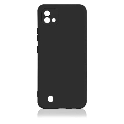 фото Чехол (клип-кейс) df rmoriginal-10, для realme c20/c11 (2021), черный [df rmoriginal-10 (black)]