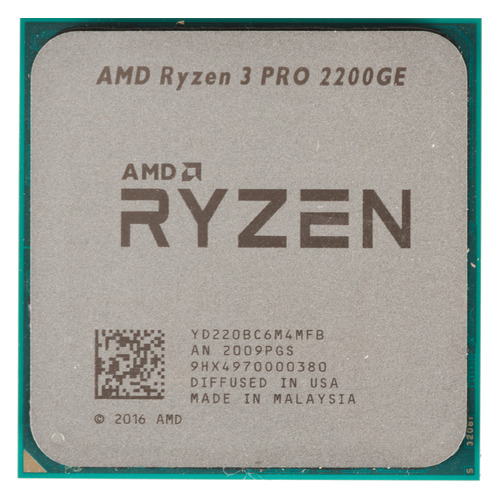 фото Процессор amd ryzen 3 pro 2200ge, socketam4, oem [yd220bc6m4mfb]