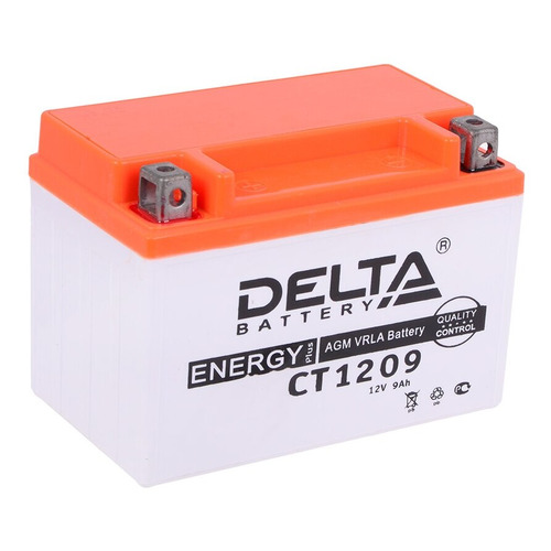 

Аккумулятор для мотоциклов DELTA BATTERY CT 1209 9Ач 135A, CT 1209