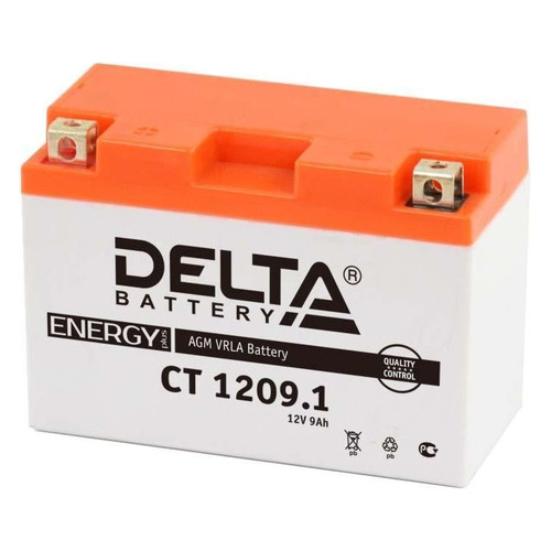 

Аккумулятор для мотоциклов DELTA BATTERY CT 1209.1 9Ач 115A, CT 1209.1