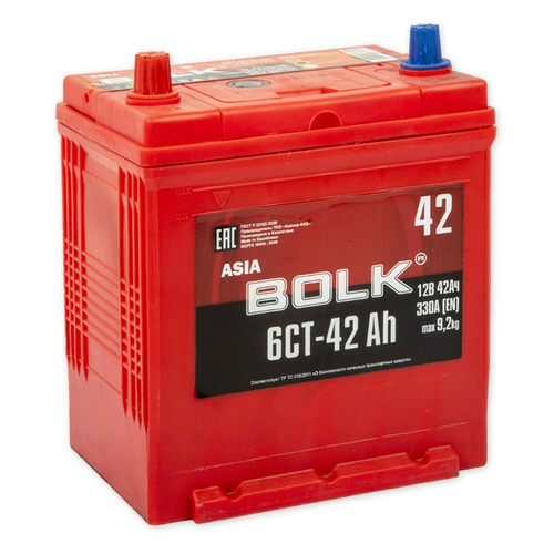 

Аккумулятор автомобильный BOLK ABJ 421 42Ач 330A, ABJ 421