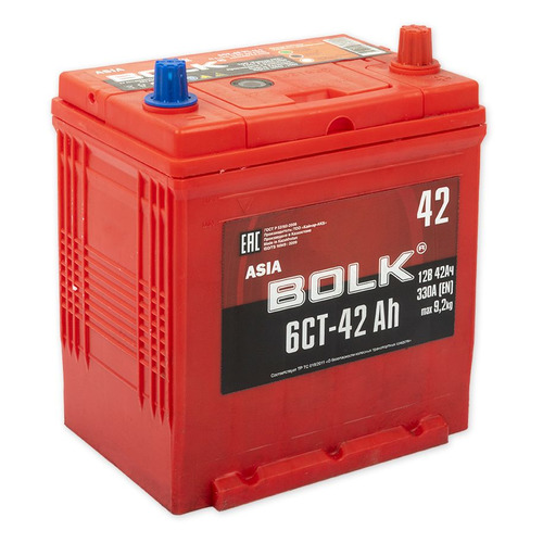 

Аккумулятор автомобильный BOLK ABJ 420 42Ач 330A, ABJ 420