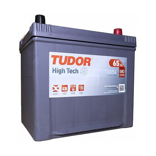 

Аккумулятор автомобильный TUDOR TA654 65Ач 580A, TA654