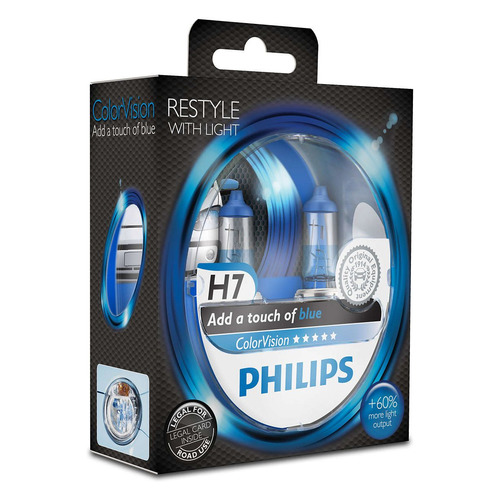 фото Лампа автомобильная галогенная philips 12972cvpb, h7, 12в, 2шт