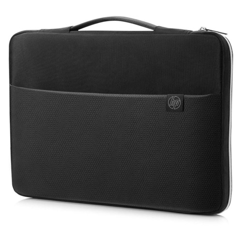 фото Чехол для ноутбука 15" hp carry sleeve, черный/серебристый [3xd36aa]