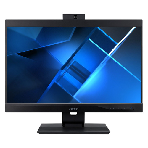 фото Моноблок acer veriton z4870g, 23.8", intel core i7 10700, 8гб, 256гб ssd, intel uhd graphics 630, dvd-rw, noos, черный [dq.vtqer.04c]