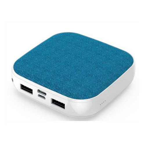 

Внешний аккумулятор (Power Bank) DENN DPB10003, 10000мAч, синий [dpb10003 blue], DPB10003