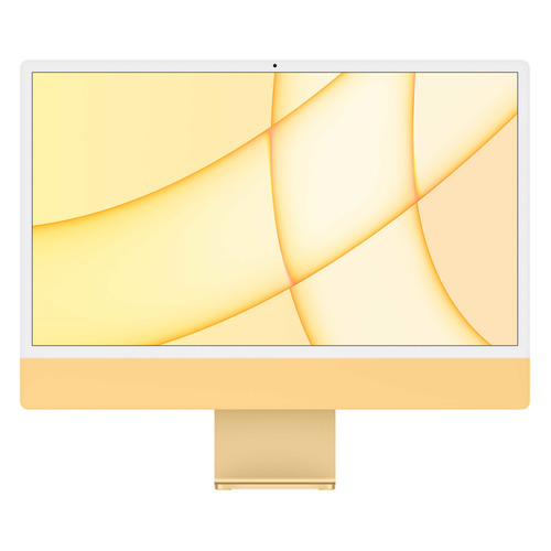 фото Моноблок apple imac z12s000bk, 24", apple m1 8 core, 8гб, 256гб ssd, apple, macos, желтый