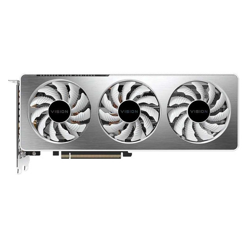 фото Видеокарта gigabyte nvidia geforce rtx 3060ti , gv-n306tvision oc-8gd 2.0 lhr, 8гб, gddr6, oc, lhr, ret