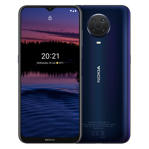 

Смартфон Nokia G20 DS 4/64Gb, синий, G20 DS