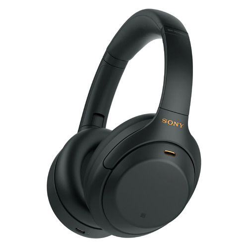 

Гарнитура Sony WH-1000XM4, 3.5 мм/Bluetooth, накладные, черный [wh1000xm4b.e], WH-1000XM4