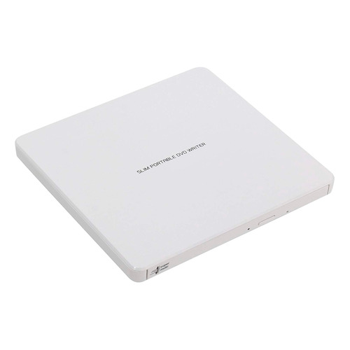 

Оптический привод DVD-RW LG GP60NW60, внешний, USB, белый, Ret, GP60NW60