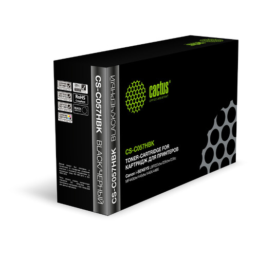 

Картридж Cactus CS-C057HBK, черный / CS-C057HBK, CS-C057HBK