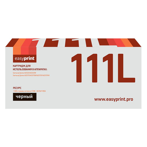 

Картридж EasyPrint LS-111L, MLT-D111L/SU801A, черный / LS-111L, LS-111L