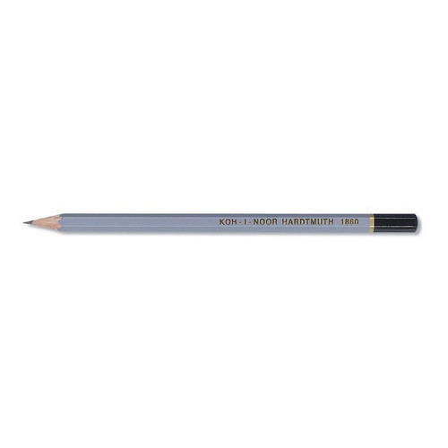 

Карандаш Koh-i-Noor 1860 186003B00104, шестигранный, дерево, коробка с европодвесом 12 шт./кор., 1860