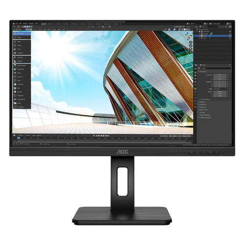 фото Монитор aoc pro q24p2q 23.8", черный