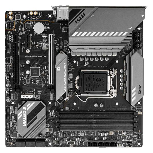 

Материнская плата MSI MAG B560M MORTAR, LGA 1200, Intel B560, mATX, Ret, MAG B560M MORTAR