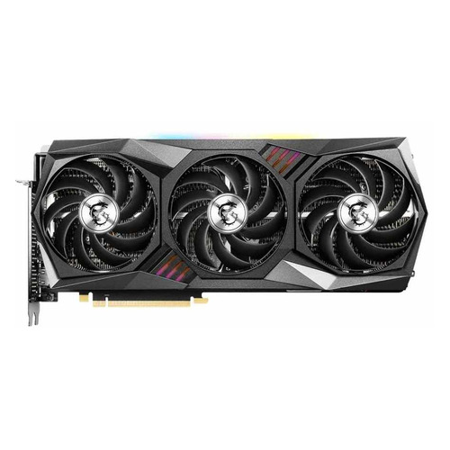 фото Видеокарта msi nvidia geforce rtx 3080 , rtx 3080 gaming z trio 10g lhr, 10гб, gddr6x, lhr, ret