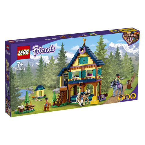 фото Конструктор lego friends лесной клуб верховой езды, 41683