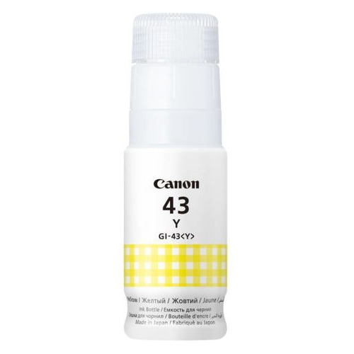 

Картридж Canon GI-43 Y EMB, желтый / 4689C001, GI-43 Y EMB