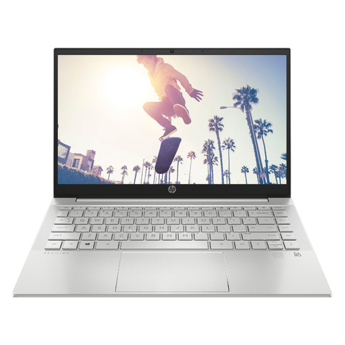 

Ноутбук HP Pavilion 14-ec0021ur, 14", IPS, AMD Ryzen 5 5500U 2.1ГГц, 8ГБ, 256ГБ SSD, AMD Radeon , Free DOS 3.0, 4L5P6EA, серебристый, 14-ec0021ur