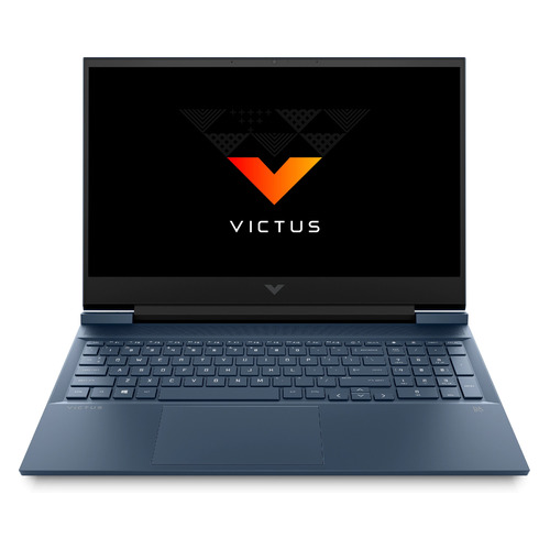 

Ноутбук HP Victus 16-e0051ur, 16.1", IPS, AMD Ryzen 5 5600H 3.3ГГц, 16ГБ, 512ГБ SSD, NVIDIA GeForce RTX 3050 Ti для ноутбуков - 4096 Мб, Free DOS 3.0, 4L678EA, синий, 16-e0051ur