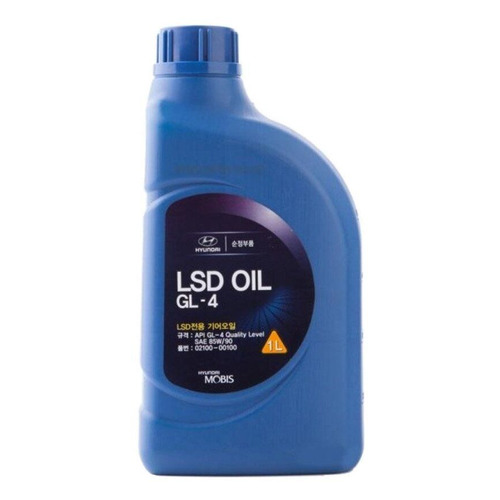 фото Масло трансмиссионное минеральное hyundai/kia lsd oil, 85w-90, 1л [02100-00100]