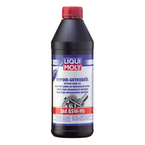 фото Масло трансмиссионное синтетическое liqui moly hypoid-getriebeoil, 85w-90, 1л [1956]